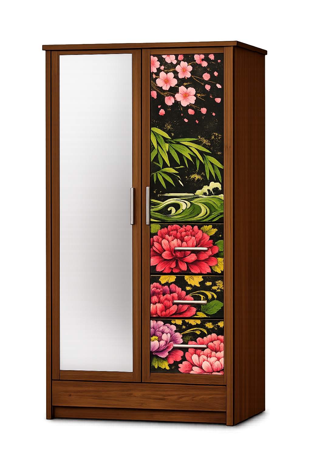 Gold cabinet by Artcyclical
